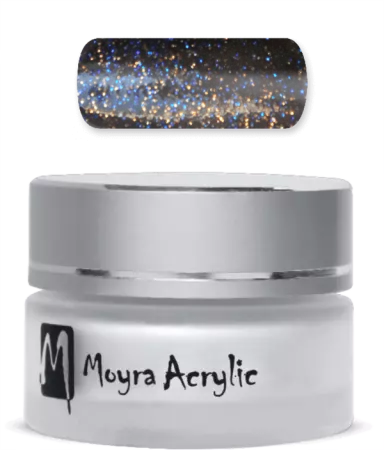 Colour Acryl Powder SPARKLING Black12g Nr. 21 Colour Acryl Powder SPARKLING Black12g Nr. 21