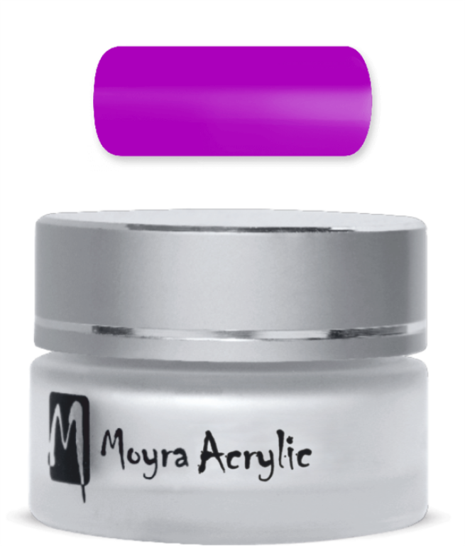 Colour Acryl Powder NEON Neon Purple12g Nr. 74