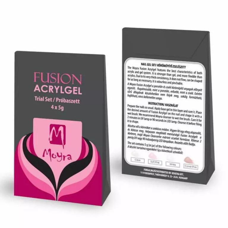 Fusion Acrylgel 4x5g Testset Fusion Acrylgel 4x5g Testset