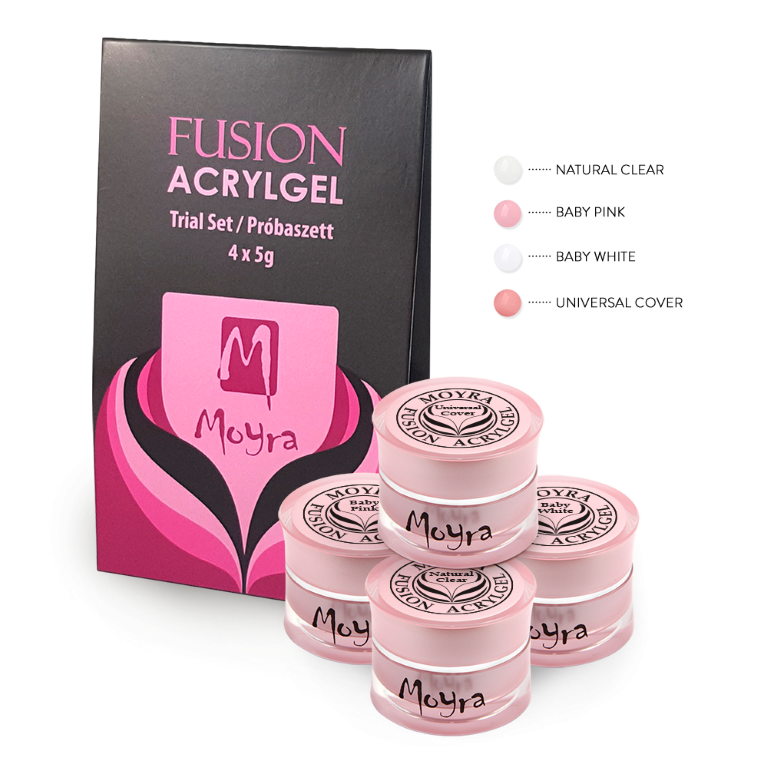 Fusion Acrylgel Babyboomer 4x5g Testset