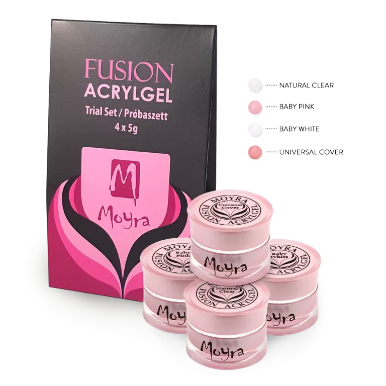 Fusion Acrylgel Babyboomer 4x5g Testset Fusion Acrylgel Babyboomer 4x5g Testset