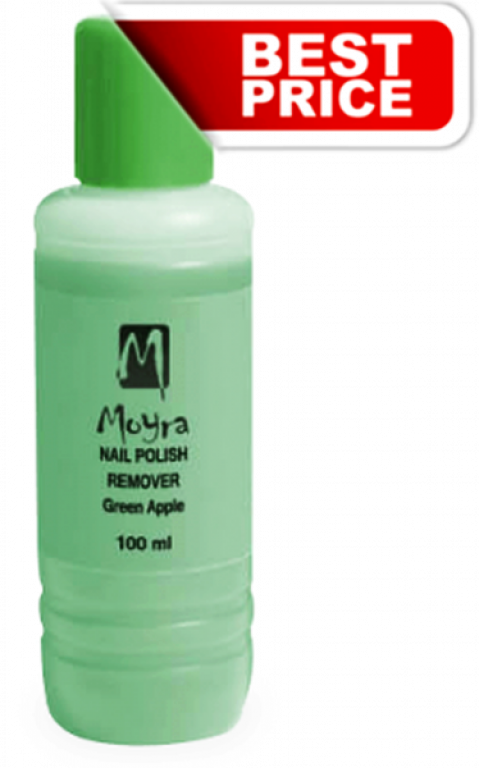 Acid free Polish Remover – säurefreier Nagellackentferner 100ml Green Apple