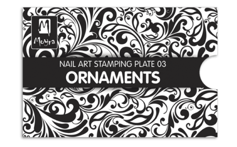 Moyra Stamping Schablone - Ornaments Nr.3 Moyra Stamping Schablone - Ornaments Nr.3