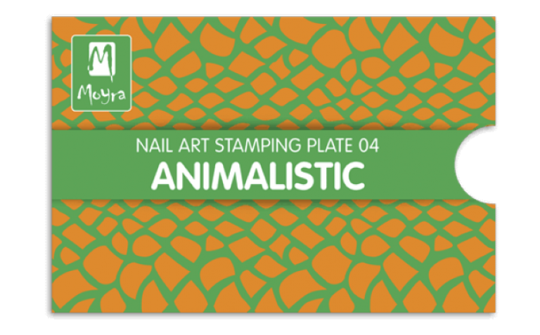 Moyra Stamping Schablone - Animalistic Nr.4 Moyra Stamping Schablone - Animalistic Nr.4
