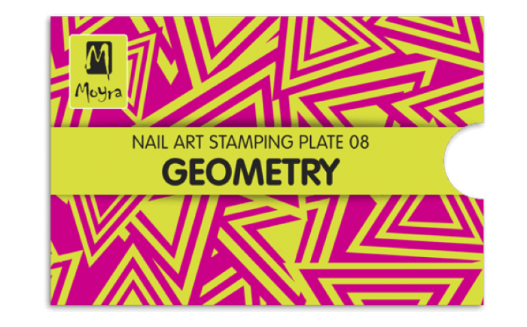 Moyra Stamping Schablone - Geometry Nr.8 Moyra Stamping Schablone - Geometry Nr.8