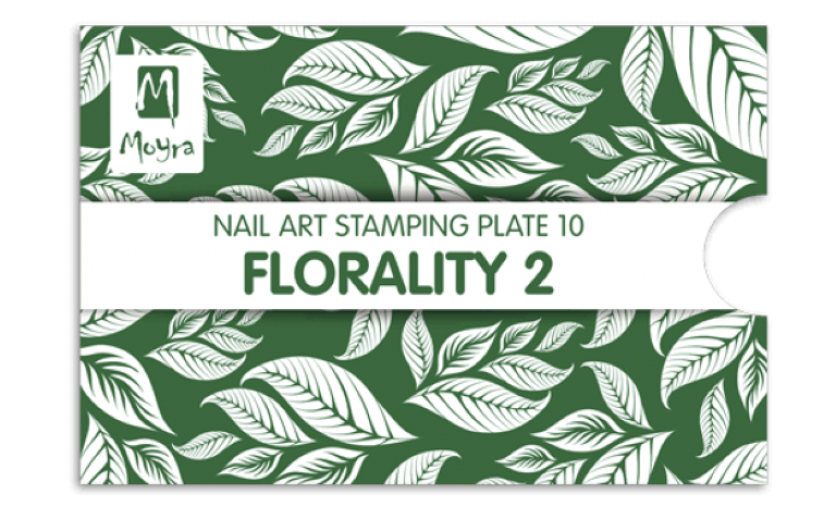 Moyra Stamping Schablone - Florality II Nr.10 Moyra Stamping Schablone - Florality II Nr.10