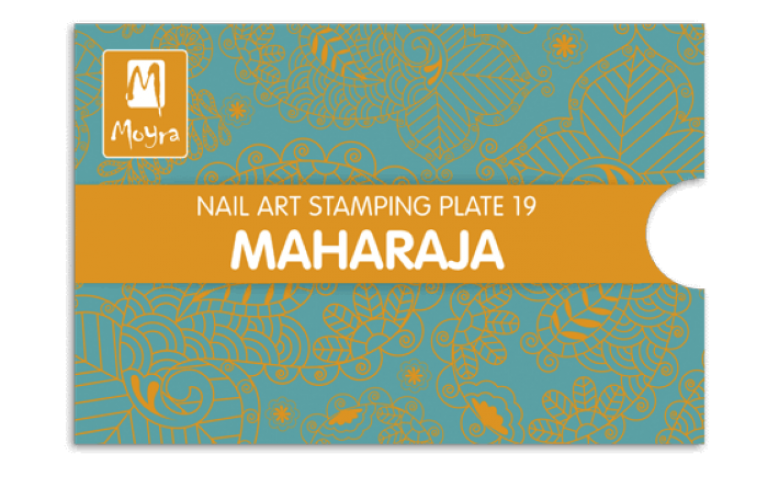 Moyra Stamping Schablone - Maharaja Nr.19 Moyra Stamping Schablone - Maharaja Nr.19