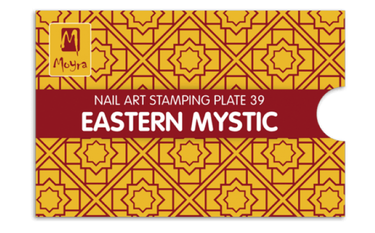 Moyra Stamping Schablone - Eastern Mysticl Nr.39 Moyra Stamping Schablone - Eastern Mysticl Nr.39