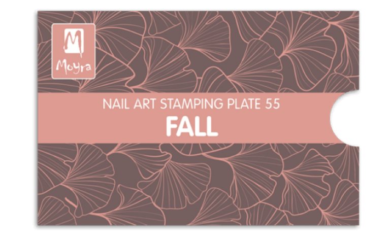 Moyra Stamping Schablone - Fall Nr.55 Moyra Stamping Schablone - Fall Nr.55