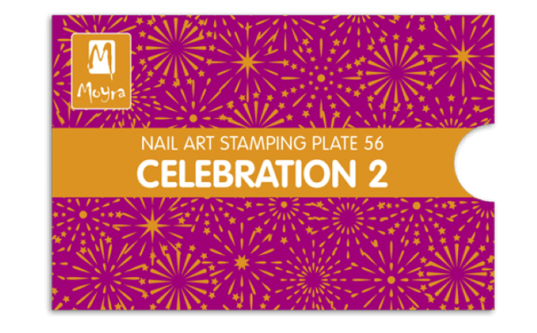 Moyra Stamping Schablone - Celebration 2 Nr.56 Moyra Stamping Schablone - Celebration 2 Nr.56
