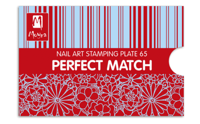 Moyra Stamping Schablone - Perfect Match Nr.65