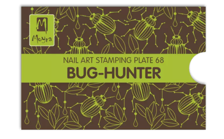 Moyra Stamping Schablone - Bug-Hunter Nr.68 Moyra Stamping Schablone - Bug-Hunter Nr.68