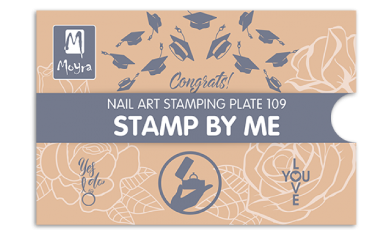 Moyra Stamping Schablone – Stamp by me Nr.109