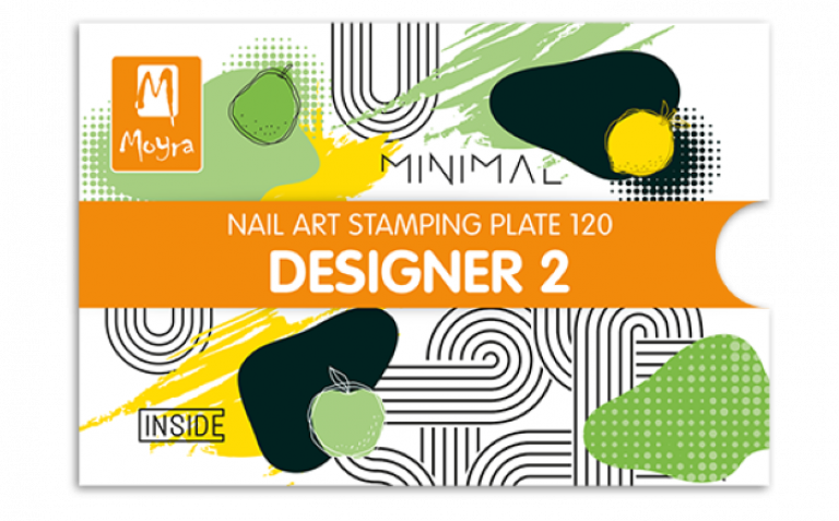 Moyra Stamping Schablone – Designer 2 Nr.120 Moyra Stamping Schablone – Designer 2 Nr.120