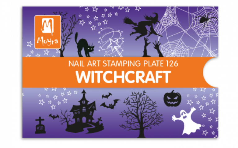 Moyra Stamping Schablone – Witchcraft Nr.126 Moyra Stamping Schablone – Witchcraft Nr.126