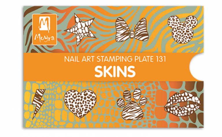 Moyra Stamping Schablone – Skins Nr.131 Moyra Stamping Schablone – Skins Nr.131