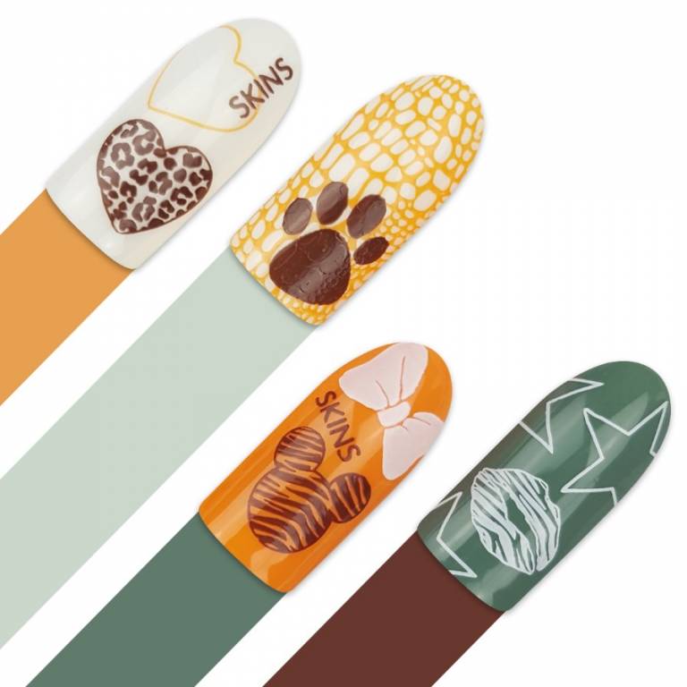 Moyra Stamping Schablone – Skins Nr.131 Moyra Stamping Schablone – Skins Nr.131