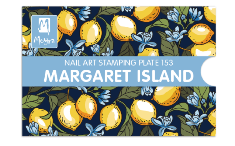 Moyra Stamping Schablone – Margaret-Island Nr.153