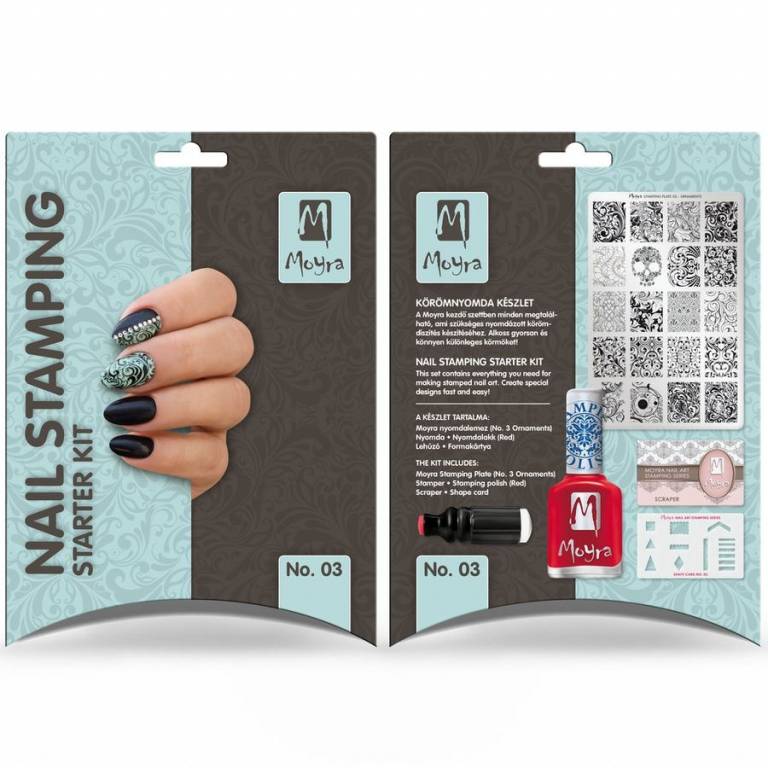 Moyra Stamping Starter Set Nr. 3 Moyra Stamping Starter Set Nr. 3