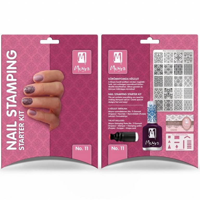 Moyra Stamping Starter Set Nr. 11 Moyra Stamping Starter Set Nr. 11