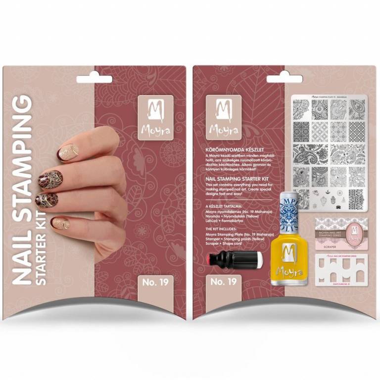 Moyra Stamping Starter Set Nr. 19 Moyra Stamping Starter Set Nr. 19