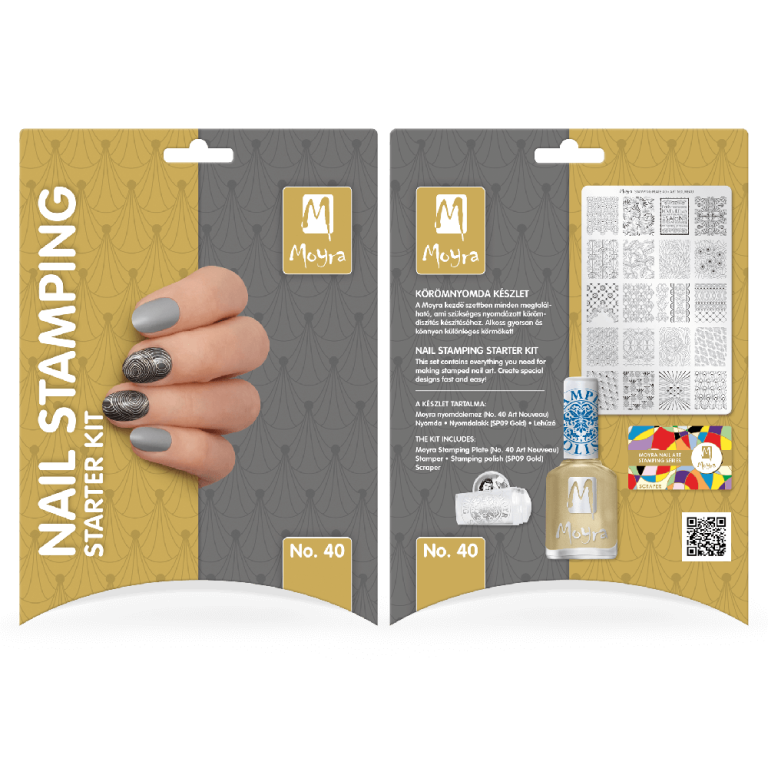 Moyra Stamping Starter Set Nr. 40 Moyra Stamping Starter Set Nr. 40
