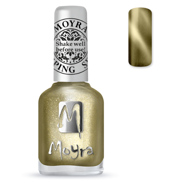 Stamping Nailpolish Cat Eye Magnetic Gold SP31 - Stamping Lack speziell für die NailArt Stempeltechnik, einfache Anwendung, professionelle Endergebnisse.