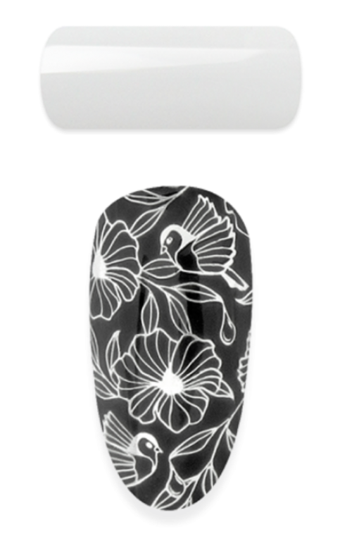 2in1 - Stamping & Painting Gel - Nr.01 - Weiß 2in1 - Stamping & Painting Gel - Nr.01 - Weiß