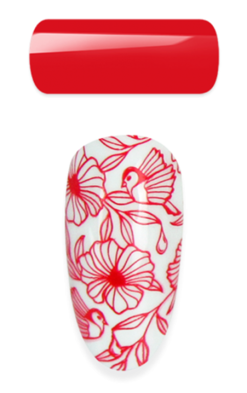 2in1 - Stamping & Painting Gel - Nr.04 - Rot