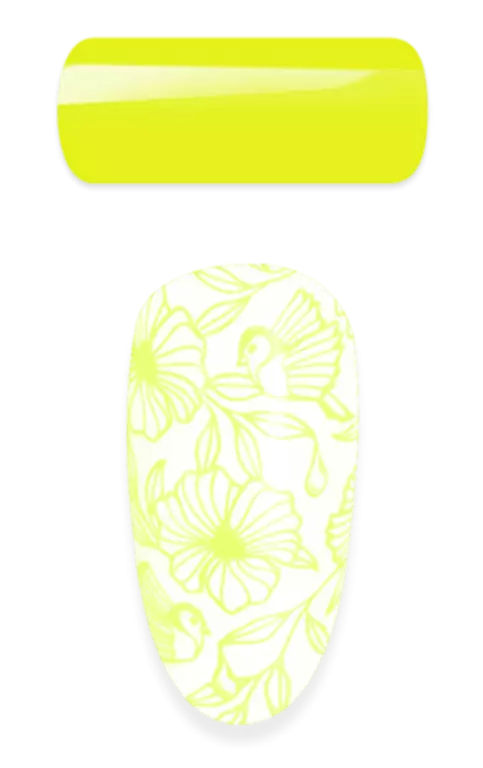 2in1 - Stamping & Painting Gel - Nr.10 - Vivid Gelb 2in1 - Stamping & Painting Gel - Nr.10 - Vivid Gelb