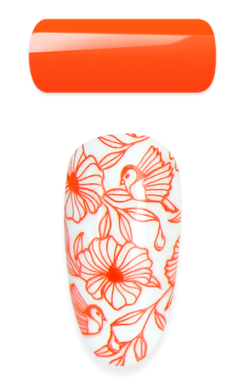 2in1 - Stamping & Painting Gel - Nr.11 - Vivid Orange 2in1 - Stamping & Painting Gel - Nr.11 - Vivid Orange