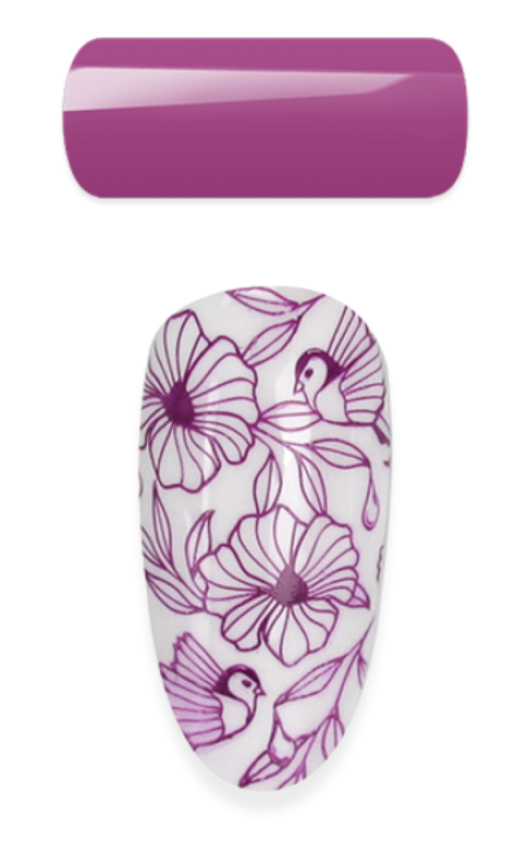 2in1 - Stamping & Painting Gel - Nr.15 - Mauve