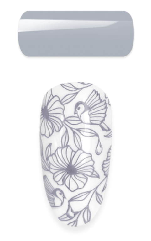 2in1 - Stamping & Painting Gel - Nr.17 - Grey 2in1 - Stamping & Painting Gel - Nr.17 - Grey