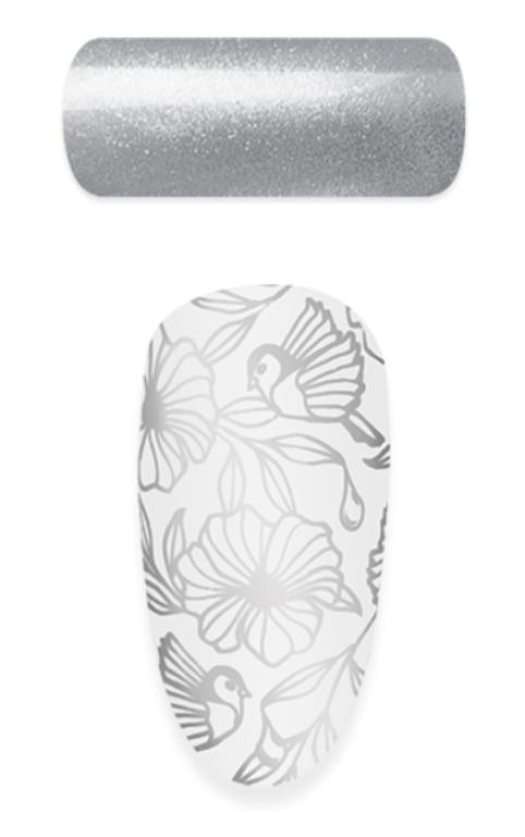 2in1 - Stamping & Painting Gel - Nr.19 - Silver 2in1 - Stamping & Painting Gel - Nr.19 - Silver
