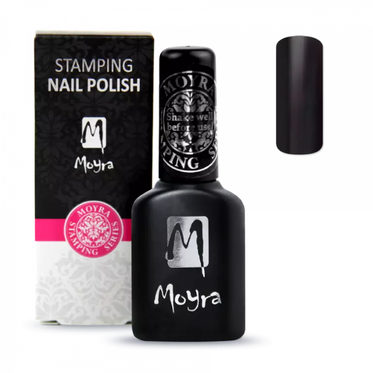 Smart Stamping Nagellack SPS 01 – Schwarz Smart Stamping Nagellack SPS 01 – Schwarz