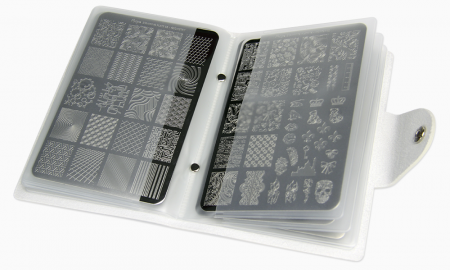 Stamping Platten Etui – White Nr.1 Stamping Platten Etui – White Nr.1