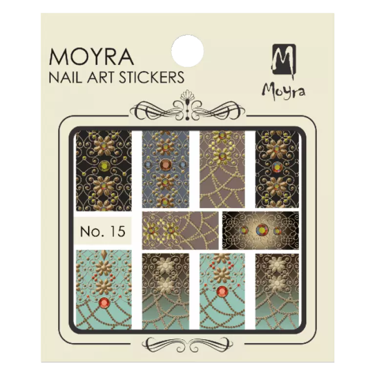 wasserlösliche Nail Art Sticker Nr. 15 wasserlösliche Nail Art Sticker Nr. 15