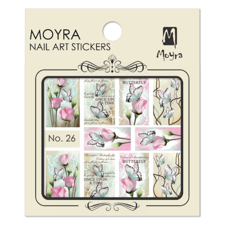 wasserlösliche Nail Art Sticker Nr. 26 wasserlösliche Nail Art Sticker Nr. 26