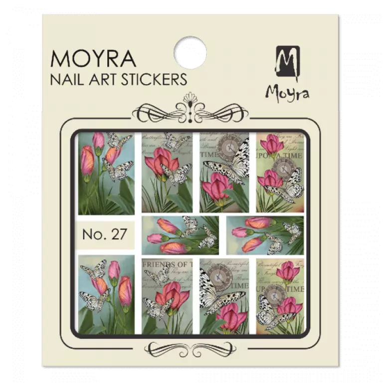 wasserlösliche Nail Art Sticker Nr. 27 wasserlösliche Nail Art Sticker Nr. 27