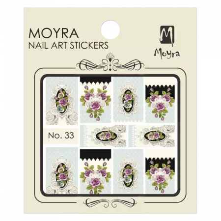wasserlösliche Nail Art Sticker Nr. 33 wasserlösliche Nail Art Sticker Nr. 33