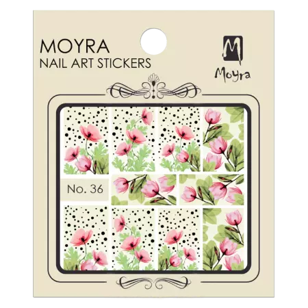 wasserlösliche Nail Art Sticker Nr. 36 wasserlösliche Nail Art Sticker Nr. 36