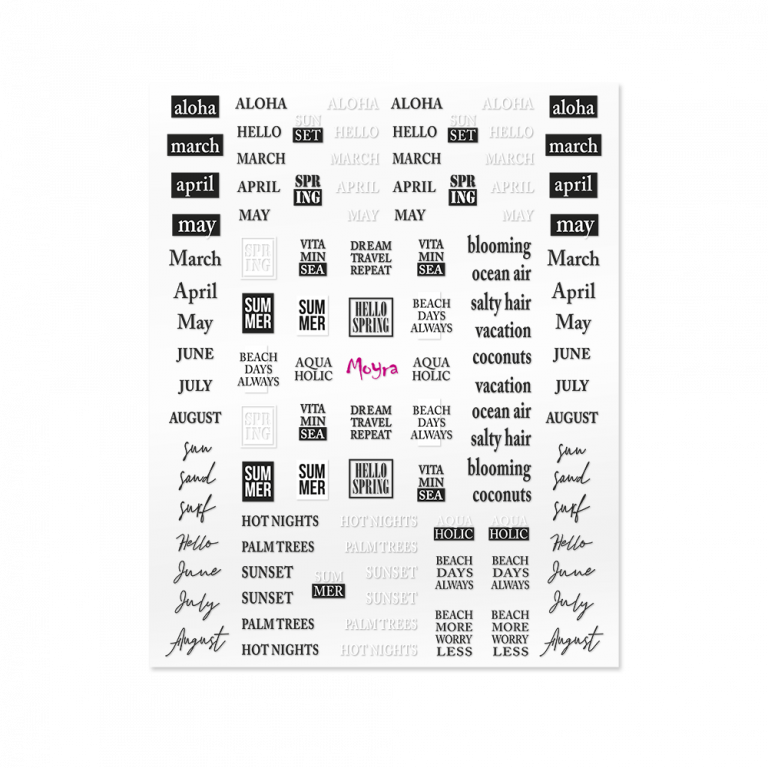 selbstklebende Nail Art Sticker Nr. 17 selbstklebende Nail Art Sticker Nr. 17