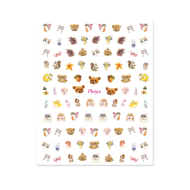 selbstklebende Nail Art Sticker KIDS Nr. 02 selbstklebende Nail Art Sticker KIDS Nr. 02