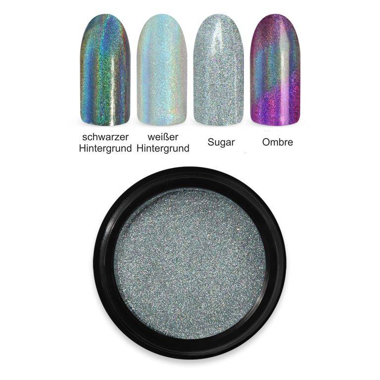 Holo Mirror Powder Nr.01 Silver Holo Mirror Powder Nr.01 Silver