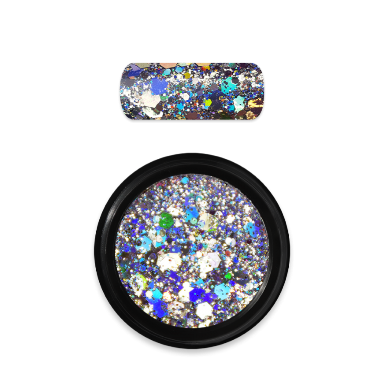 Holo Glitter Mix 01 – Silver Holo Glitter Mix 01 – Silver