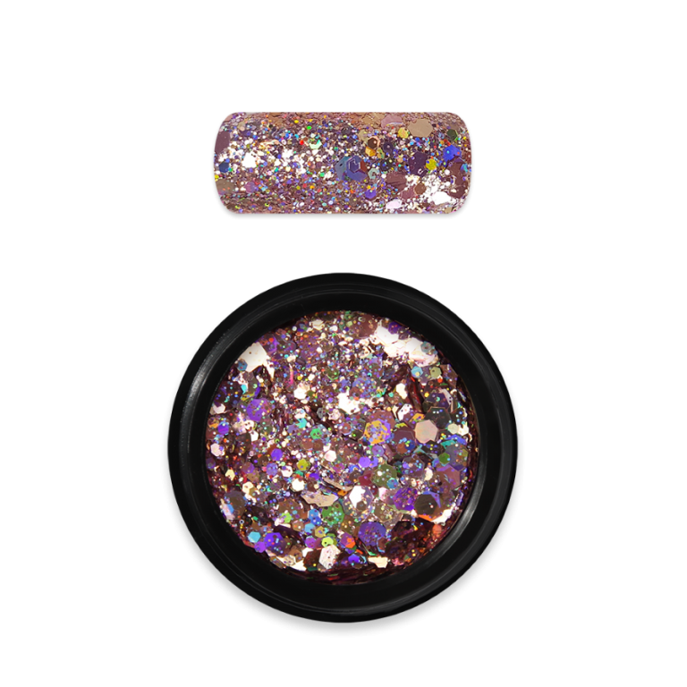 Holo Glitter Mix 06 – Rose Gold Holo Glitter Mix 06 – Rose Gold