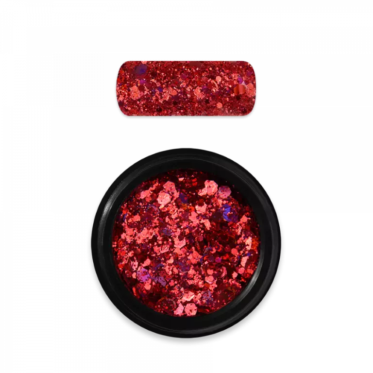Holo Glitter Mix 11 – Red