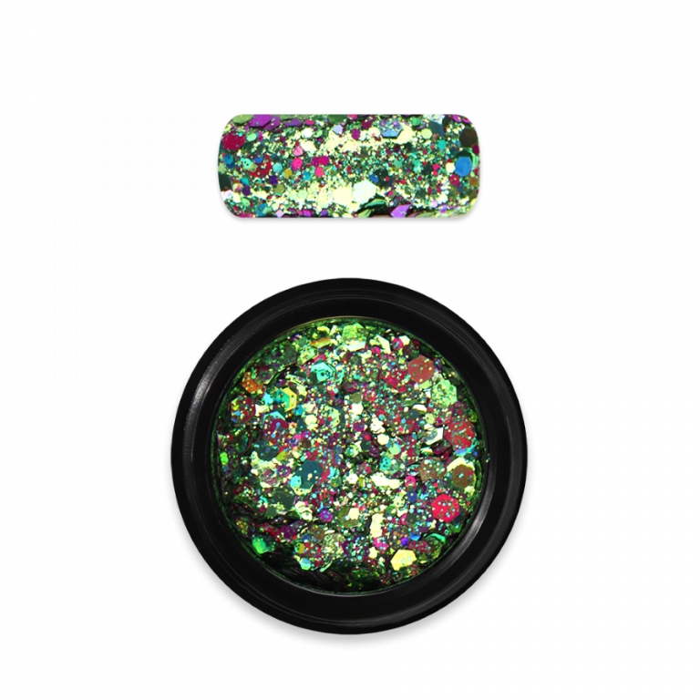 Holo Glitter Mix 18 – Chameleon Green Holo Glitter Mix 18 – Chameleon Green
