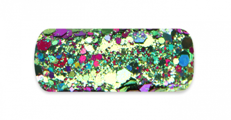 HOLO GLITTER MIX Nr.18 – Chameleon Green HOLO GLITTER MIX Nr.18 – Chameleon Green