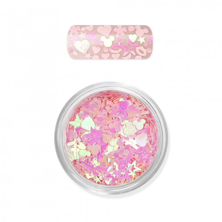 Nailart Pailletten - RAINBOW LOVE FLITTER MIX 01 Nailart Pailletten - RAINBOW LOVE FLITTER MIX 01
